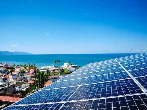 Downtown Vallarta solar installation